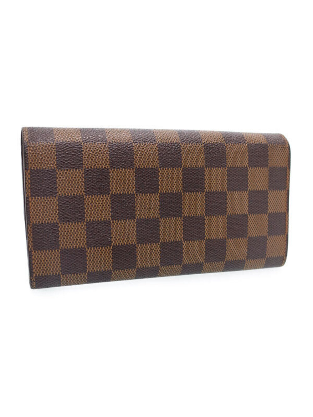 Louis Vuitton Wallet Sarah fold Bi Damier Long Portefeuille Brown